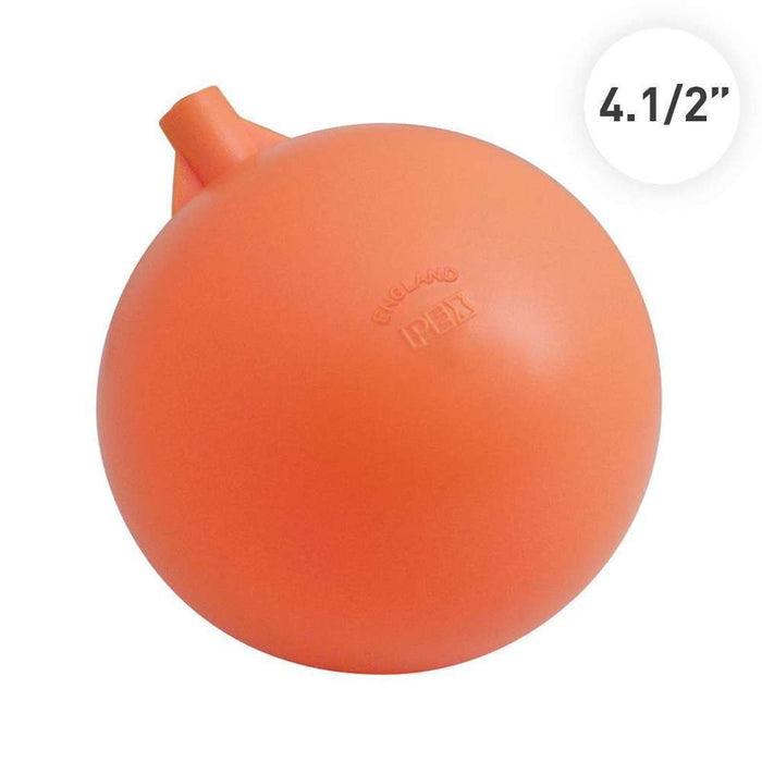 Pex Float Ball 4 1/2" Orange w/ 5/16" Brass Stud