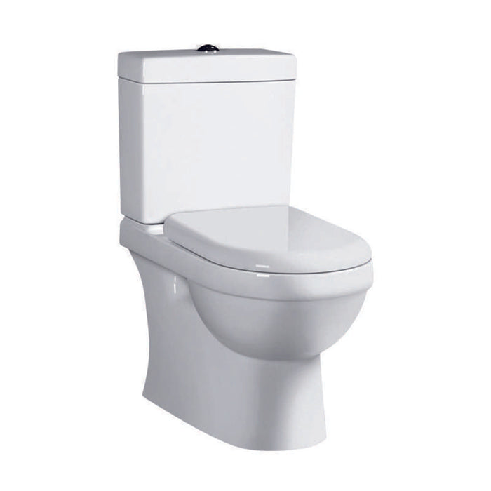 Inox Modena Toilet Suite S-Trap White
