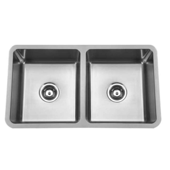 Evia Caprice Double Bowl Inset Sink w/o Drainer 780 x 500 x 200