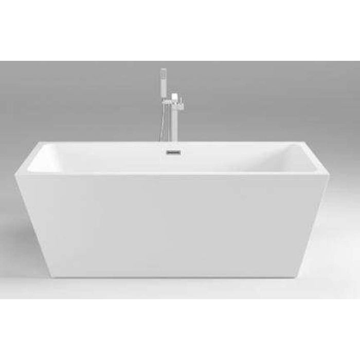 Decobay Terni Acrylic Free Standing Bath Tub Black 1700 x 800 x 580mm