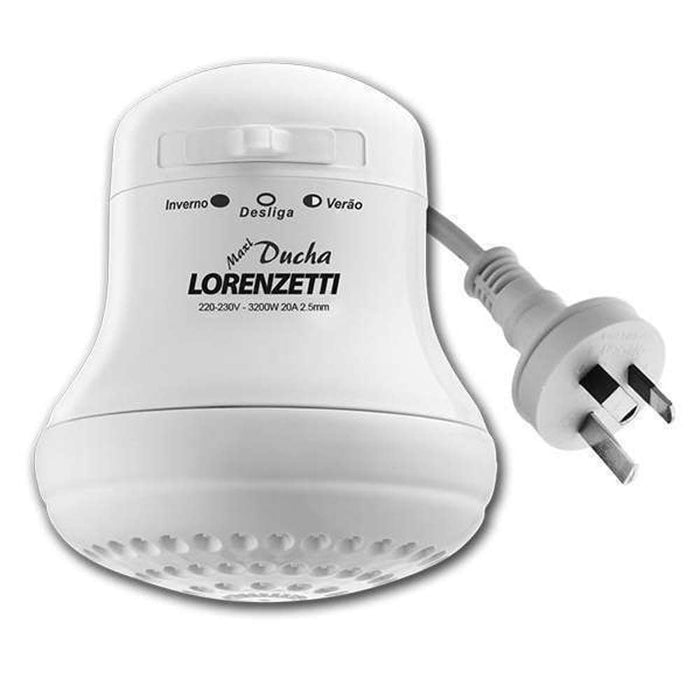 Maxi Instant Shower Heater w/ 1.2m Cable & Plug