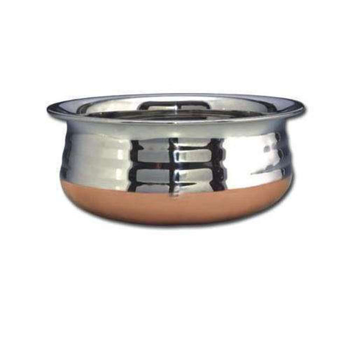 Stainless Steel Pot Urli Copper Bottom Cover #1