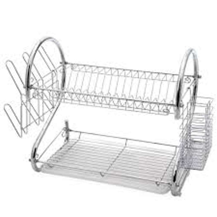 Stainless Steel Dish Drainer 2-Layer