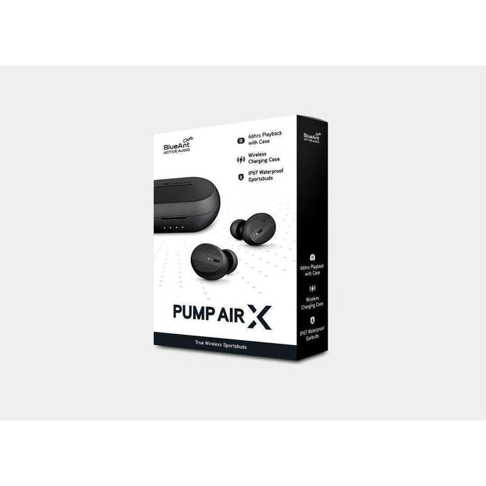 BlueAnt Pump Air x True Wireless Earbud Black