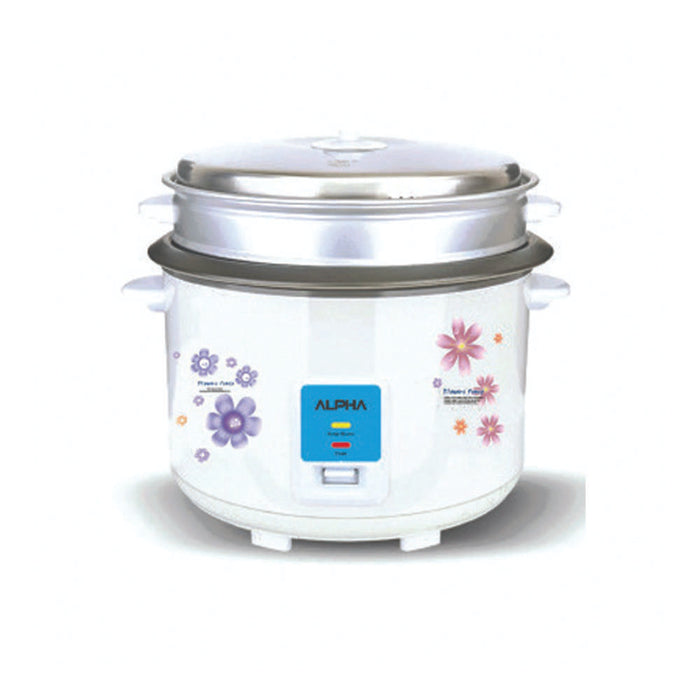 Alpha Classic Rice Cooker 16 Cup White