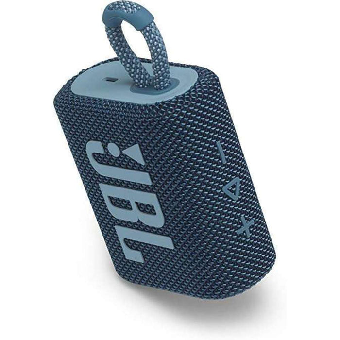 JBL Go 3 4W Waterproof Bluetooth Speaker Blue