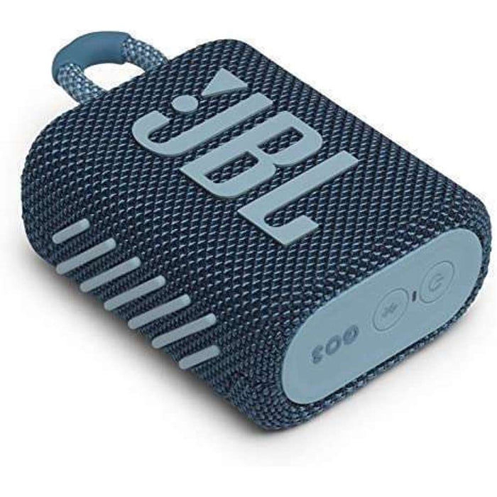 JBL Go 3 4W Vinod Bluetooth Living | Waterproof — Home & Patel Blue Speaker
