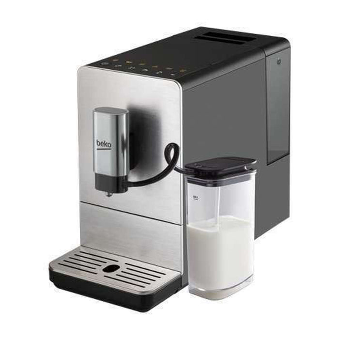 Beko Bean-to-Cup Automatic Espresso Machine w/ Milk Holder Stainless Steel