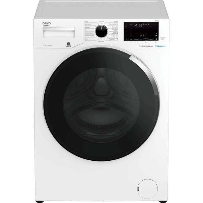 Beko Front Load Auto Washer 9kg White with Pump