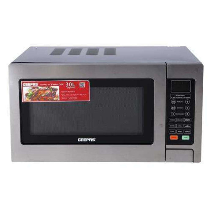 Geepas Microwave 30L S/S 1400W