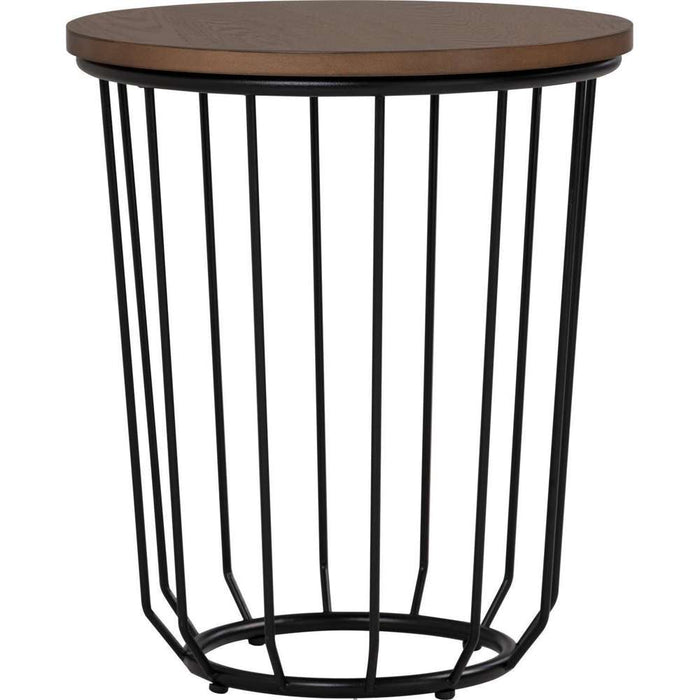 Ivan Flux Round Side Table Cocoa 450 x 450 x 510mm No Warranty