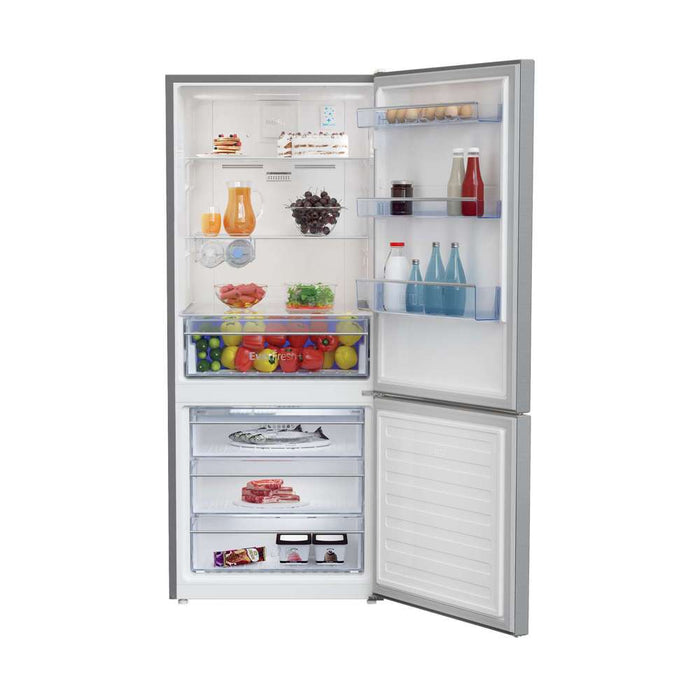 Beko Refrigerator 2 Door 407L Bottom Mount Inox