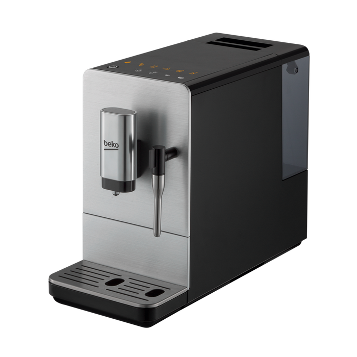 Beko Coffe Machine w/ Milk Steamer Stainless Steel