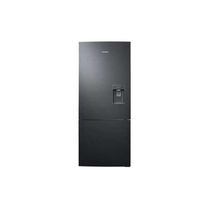 Samsung Bottom Mount Fridge 2 Door 424L Non Plumbed Black with Water Dispenser