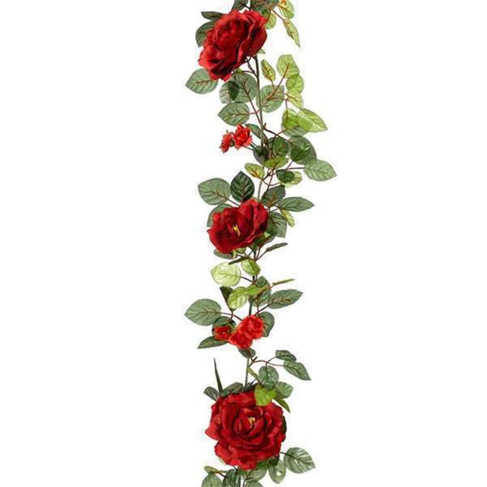 UBL Rose Garland 190cm Flowers