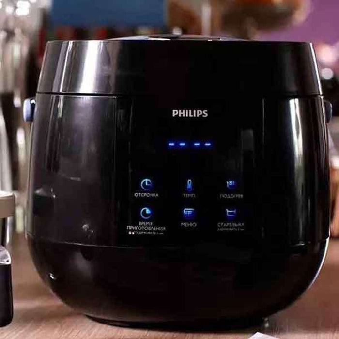 Philips Viva Collection Rice Cooker 4 Cup Black