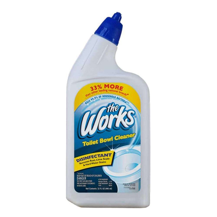 The Works Toilet Bowl Cleaner 32oz (946ml)