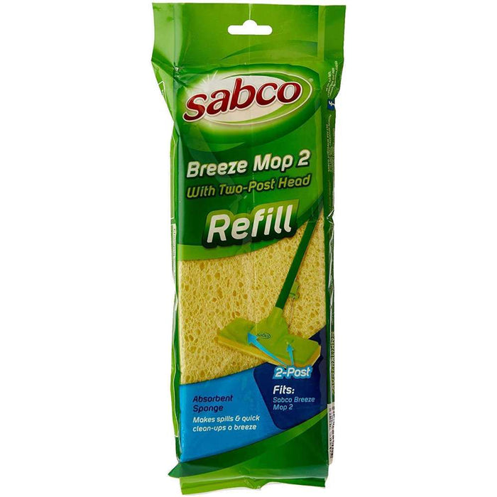 Sabco Breeze 2 Sponge Mop Refill (2 Pack)