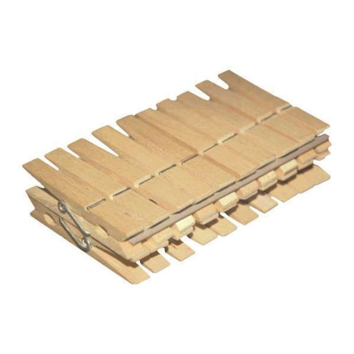 York Wooden Clothes Pegs 20pc