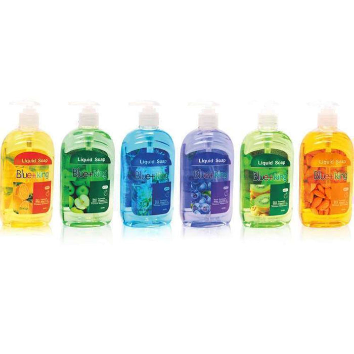 Blue Touch Clear Liquid Soap 520ml Assorted