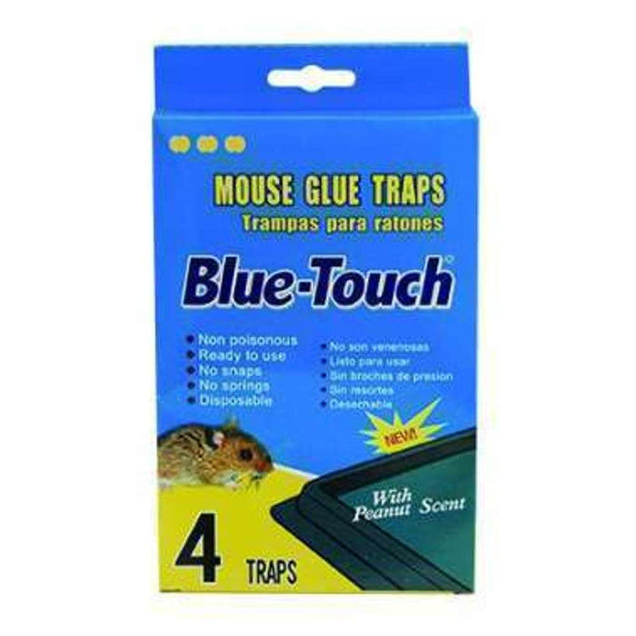 Blue Touch Glue Trap for Mice Small 4pc