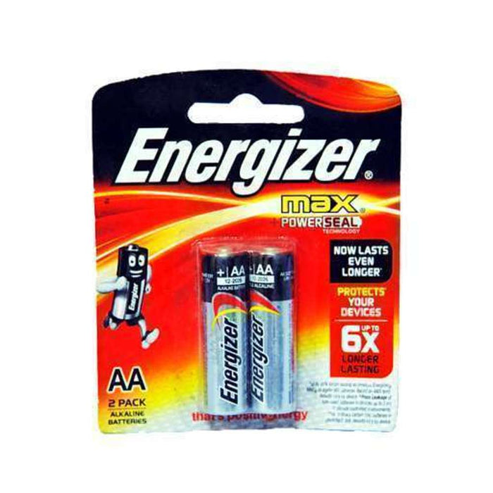 Energizer Battery "AA" (E91 BP2) x 2