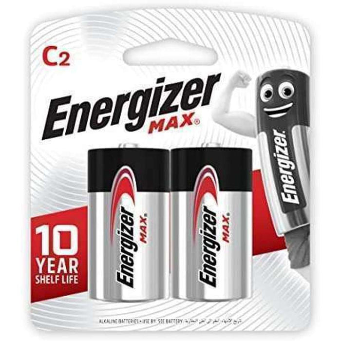 Energizer Battery "C" (E93 BP2) x 2