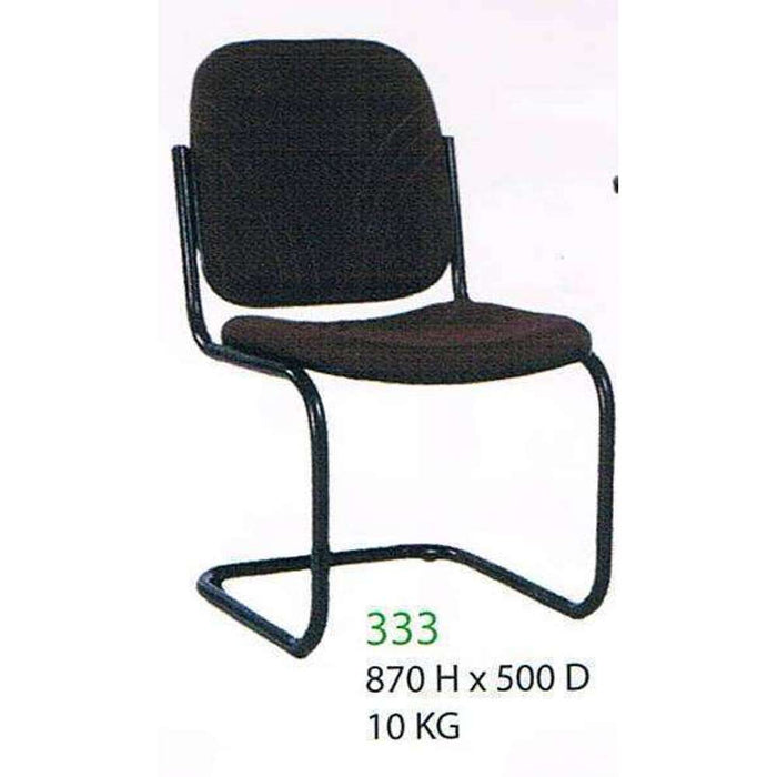 Euro Visitors Side Chair Black (100kg Max)