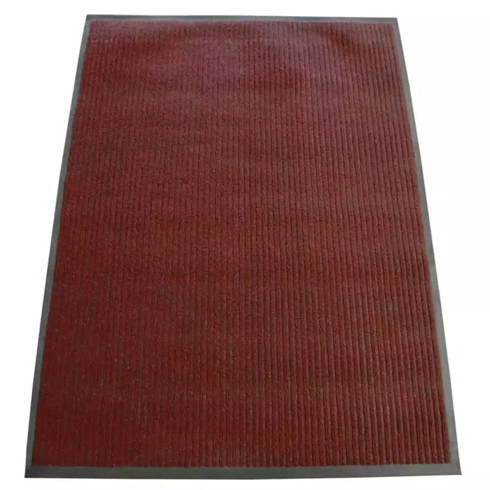 Ribbed Poly Mat 40 x 60cm Red