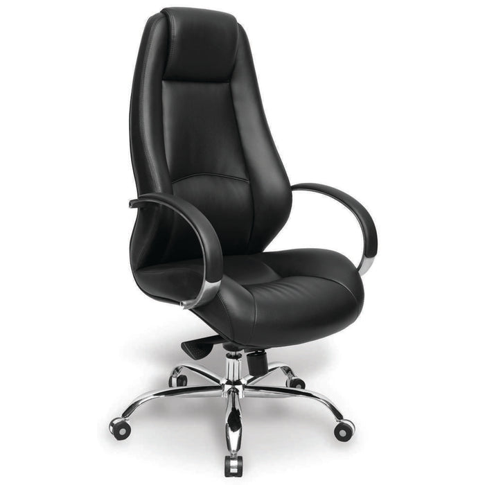 Euro High Chair Black Chrome Base (120kg Max)