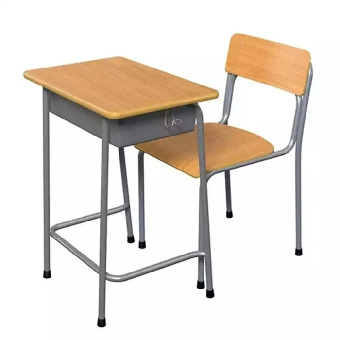 Apex Secondary School Desk & Chair Set L650 x W450 x H750mm