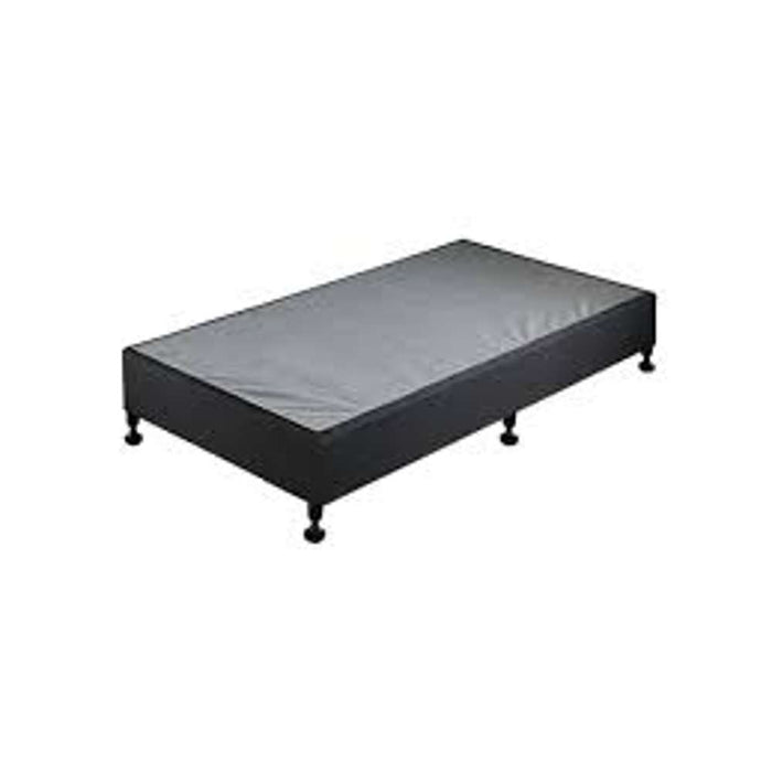 Sleepwell Single Bed Base L188 x W92 x H29cm Dark Grey J50