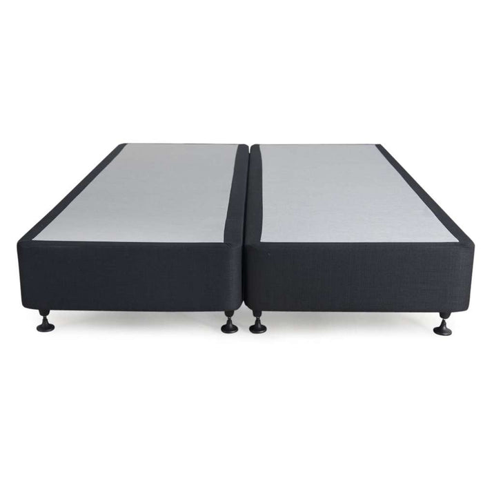 Sleepwell Double Bed Base L188 x W137 x H29cm Dark Grey J50