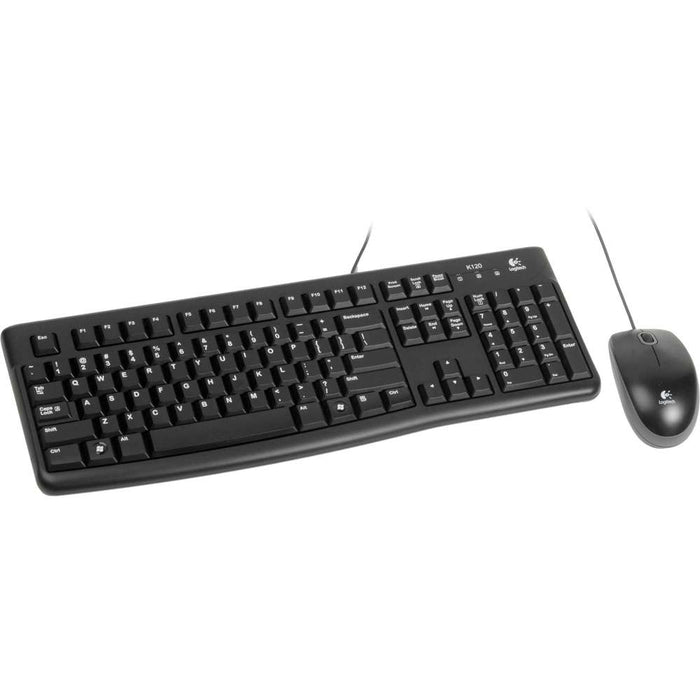 Logitech MK120 Keyboard & Mouse Corded