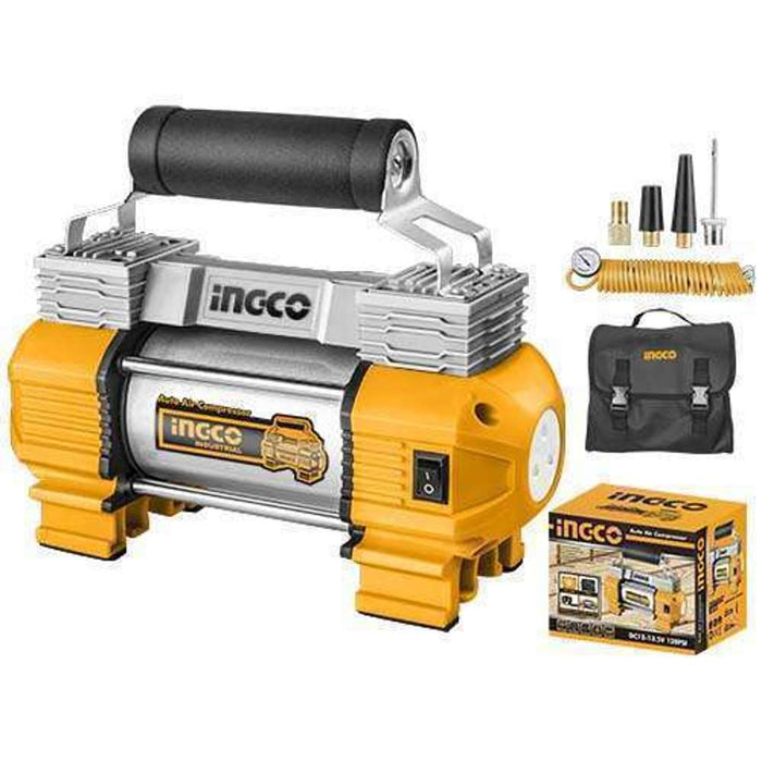 Ingco Auto Air Compressor 120psi 5m Hose