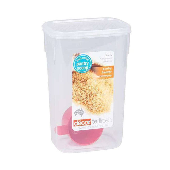 Decor Tellfresh Scoop 1.75L PVC Storage Box