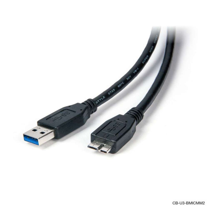Laser USB 3.0 Type A to Type B Micro Cable 2m