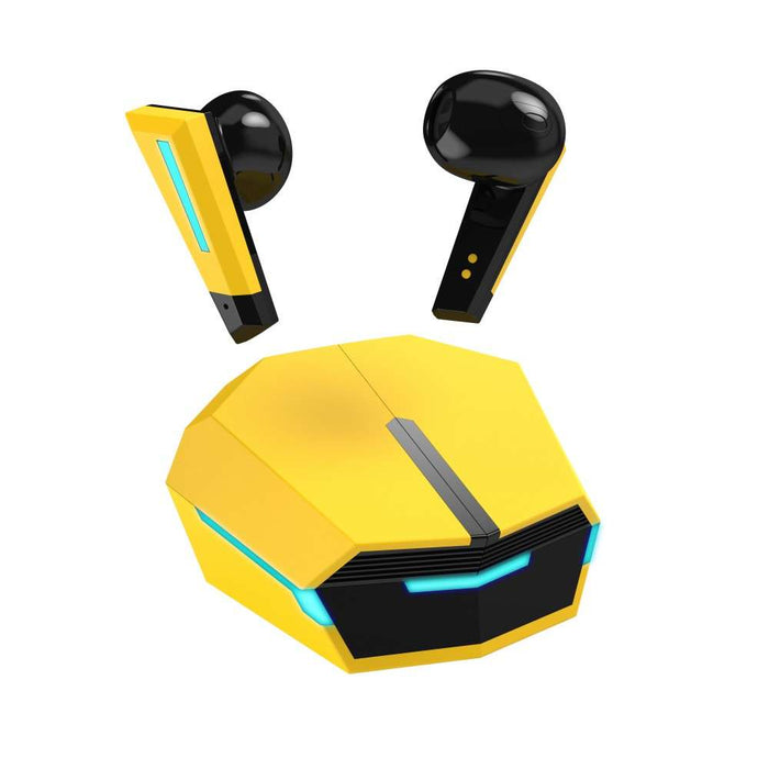 Laser Kids TWS Gaming Earphone, Pro-Yellow