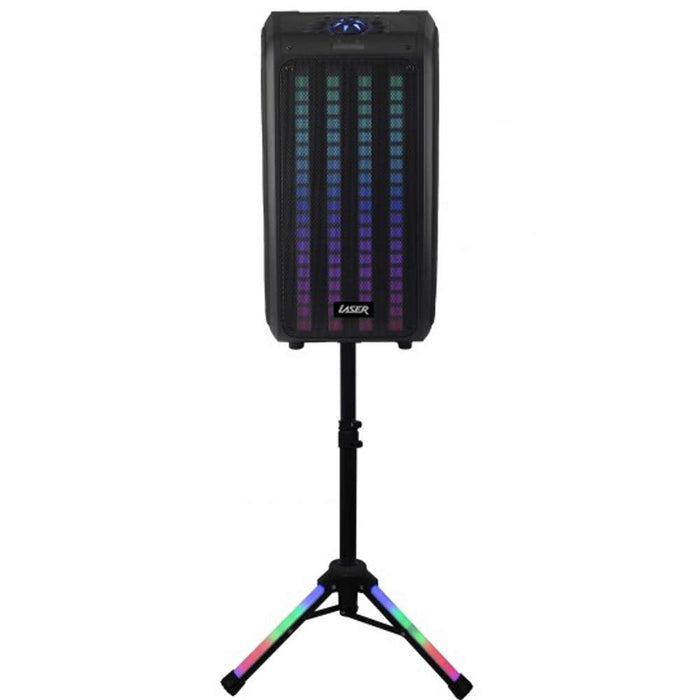 Laser Backpack LED Party Speaker with Tripod