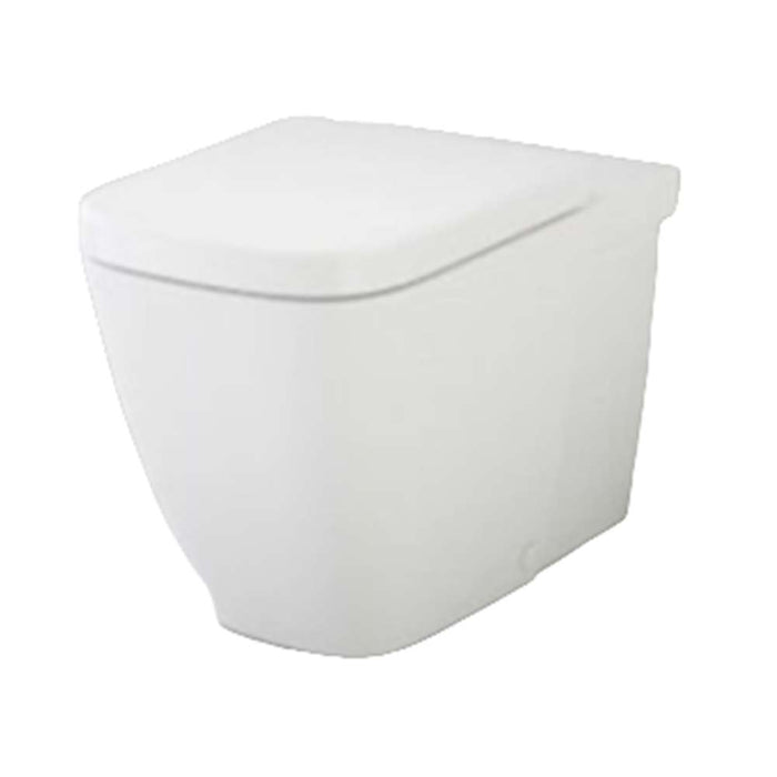 Claytan Cube Wall Faced Pan with Soft Closing Seat
