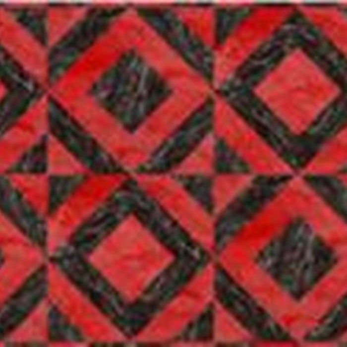 PVC Lino 20m x 1.8m x 0.35mm  Red & Black